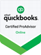 Quickbooks certified proadvisor online logo